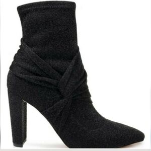 Jewel By Badgley Mischka Shimmer Ankle Boots